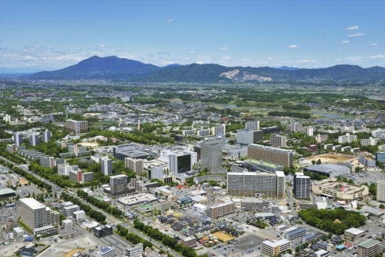 茨城県 都会 高層ビル